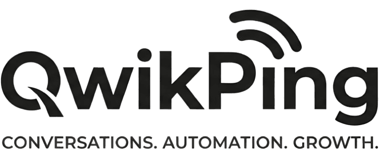 QwikPing WhatsApp Business API platform logo